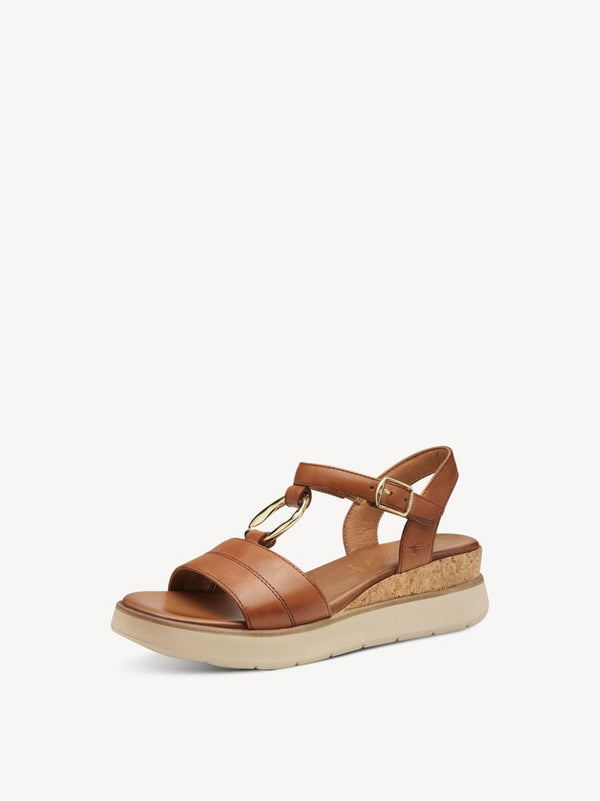 Tamaris 8-88718-44 Leather Heeled Sandals